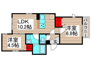 ルリアン加賀の物件間取画像